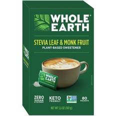 Monk fruit without erythritol Whole Earth Sweet Nature Sweet Sweetener, 2 G, 80 EQL00139
