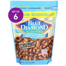Nuts & Seeds Blue Diamond Almonds Low Sodium Lightly Salted Snack