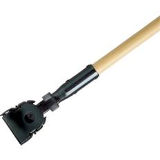 Accessories Cleaning Equipments Rubbermaid Commercial Hardwood Snap-On Dust Mop Handle