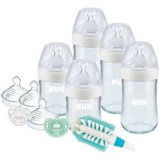Baby Bottle Feeding Set Nuk Simply Natural 11-Piece Glass Bottle Gift Set Multi Multi 11