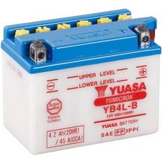 Yuasa Batterier & Ladere Yuasa YB4LB DC Motorcykelbatteri 12 V 4 Ah