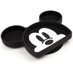 Baby Wraps Bumkins Mickey Mouse Silicone Grip Toddler Dish In Black Black 20 Oz