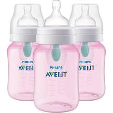 Avent bottles Baby care Philips Avent Anti-Colic Baby Bottle with AirFree Vent Pink 9oz/3pk