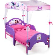 Canopies Delta Children Disney Minnie Mouse Canopy Toddler Bed In Pink Rustic