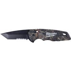Milwaukee Hunting Knives Milwaukee Fastback 7-3/4 Flip Folding Spring Assisted Pocket Knife Camouflage 1 pk