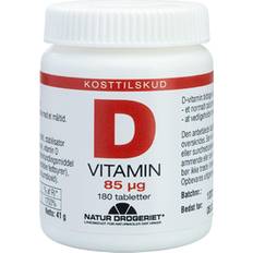 Natur Drogeriet D3-Vitamin 85mcg 180 st
