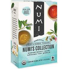 Decaffeinated Beverages Numi Tea Organic Teas & Herbal Teasans Collection