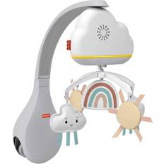 Uroer Fisher Price Rainbow Showers Bassinet to Bedside Mobile