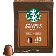Nespresso Kaffe Nespresso Starbucks Lungo House Blend