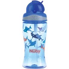 Nuby Tåteflaske & servering Nuby Printed made with tritan On the Go Sport BLUE