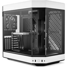 White Computer Cases Hyte Y60 Tempered Glass