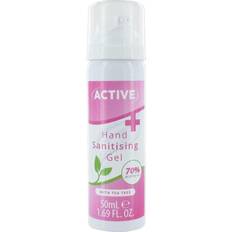 Active Hand Sanitiser with 70% Alcohol and Tea Tree Oil 50ml