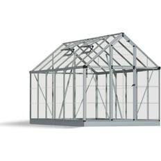 Mini Greenhouses CANOPIA PALRAM Snap Grow 6 ft. ft. Silver/Clear DIY Greenhouse Kit