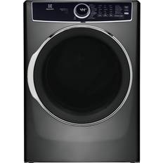 Silver condenser dryer Electrolux ELFG7637AT Front with Balanced Perfect Silver