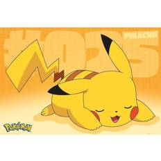 Pokémons Kinderzimmer GB Eye Pokemon Pikachu Asleep Maxi Poster