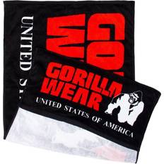 Yogautstyr Gorilla Wear Functional Gym Towel, Black/Red