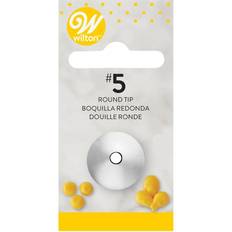 Icing Bags & Nozzles Wilton Pack: Round Decorating Tip Nozzle