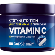 Star Nutrition Vitaminer & Mineraler Star Nutrition Vitamin C, caps 60 st