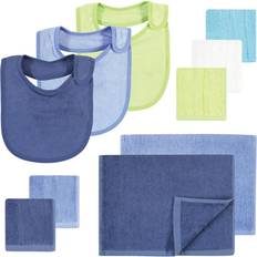 Hudson Baby 10-Pack Rayon From Bamboo Essentials Set In Blue Blue 10