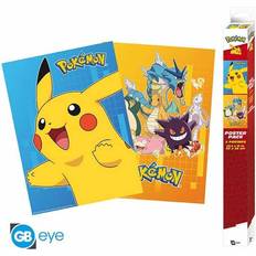 Postere på salg Pokémon Personnages colorÃ©s Poster multicolor Poster