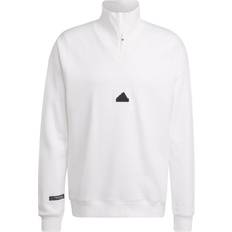 adidas 1/4 Zip Sweatshirt - White