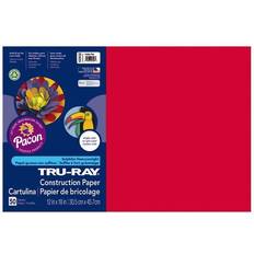 Crafts Pacon Tru-Ray Heavyweight Construction Paper 12" x 18" Festive Red