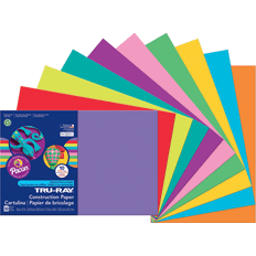 DIY Pacon Tru-Ray Construction Paper 12" x 18" Assorted Brights, 50 Sheets