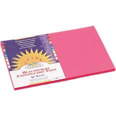 DIY Construction Paper, 58 lbs. 12 x 18, Hot Pink, 50 Sheets/Pack