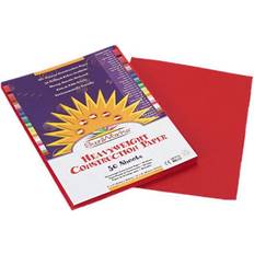 DIY Construction Paper, 58 lbs. 9 x 12, Red, 50 Sheets/Pack