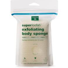 Bath Sponges Earth Therapeutics 1711423 Loofah Super Exfoliating Body Sponge