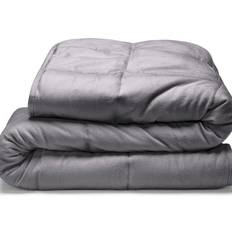 Tranquility Quilted Weight Blanket Gray (182.9x121.9)
