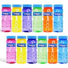 JOYIN 12 4oz Bubble Bottles with Wand Assortment for Kids, Bubble Blower for Bubble Blaster Party Favors, Summer Toy,â¦ instock