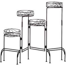 Zingz & Thingz Planters Accessories Zingz & Thingz 4-Tier Plant Stand Screen