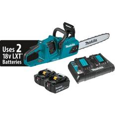 Batteries & Chargers Makita 18V X2 (36V) LXT Lithium-Ion Brushless Cordless 14" Chain Saw Kit (5.0Ah)