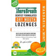 Saliva Stimulation Products TheraBreath Katz 100-Count Mouth Wetting Fresh Lozenges Mandarin