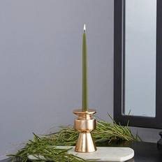 Green Candles & Accessories 12 Unscented Taper