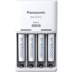 Eneloop aaa Panasonic Basic BQ-CC51 4x eneloop AAA Mains-powered USB charger NiMH AAA AA