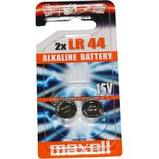 Maxell Batteri LR44 Alkaline 1,5v 2 st