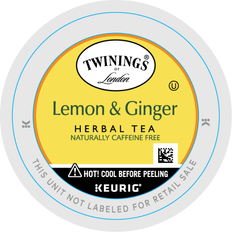 Twinings Tea Twinings of London Lemon & Ginger Herbal Tea, Keurig K-Cup