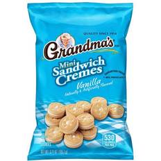 Cookies on sale Grandma's Grandmas Mini Vanilla Creme Cookies, 3.71