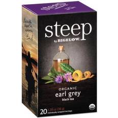 Food & Drinks Steep Bigelow Organic Earl Grey Black Tea, 20 Tea Bags/Box