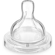 Baby Bottle Accessories Philips Avent Anti-colic Baby Bottle Med Flow 3 Nipple 2pk SCY763/02