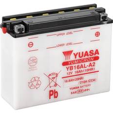 Yuasa Batterier Batterier & Ladere Yuasa Yb16al-a2 16.8 Ah With Acid Battery 12v Clear