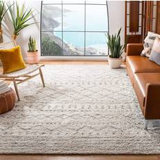 Carpets & Rugs Safavieh Arizona Shag Ivory/Beige Beige, White