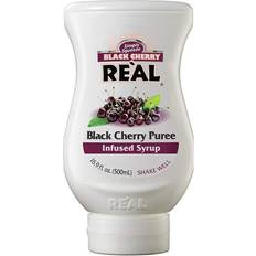 Real Syrups Black Cherry Puree Infused Syrup, 500