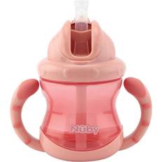 Nuby Tåteflaske & servering Nuby Drinking Cup With Handle and Straw 250ml
