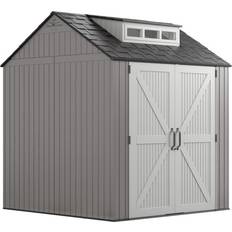 Resin outdoor storage sheds Rubbermaid 2145548 (Building Area 51.2 sqft)