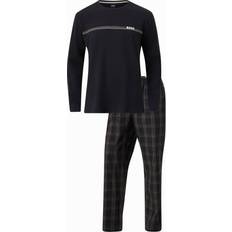 Herre - Svarte Pysjamaser HUGO BOSS Pyjamas Urban Long Set - Black