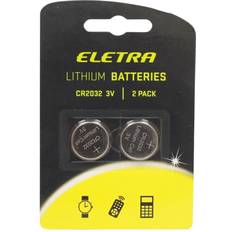 2032 batteri ELETRA CR2032 BATTERI, 2-PACK