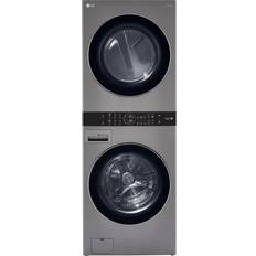 LG Washing Machines LG WKE100HVA Single Unit WashTower